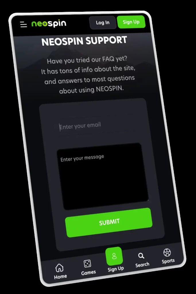 Neospin australia, neospin casino login